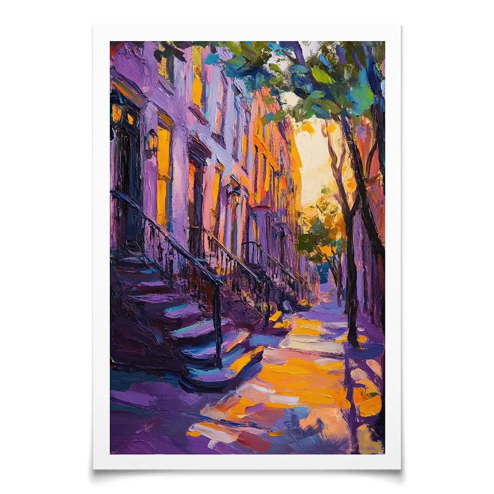 Vibrant NY Art Print Vibrant NY Art Print wall art product Tanya Ocean