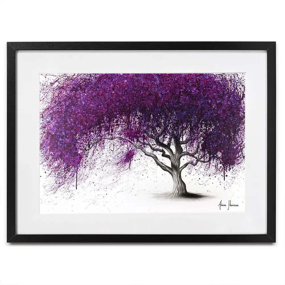 Violet Shadows Framed Art Print Violet Shadows Framed Art Print wall art product Ashvin Harrison