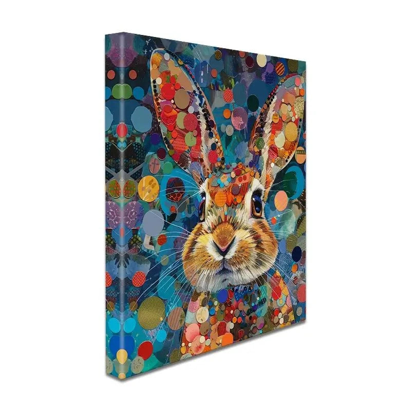 Vivid Hare Canvas Print Vivid Hare Canvas Print wall art product David Alexander Elder