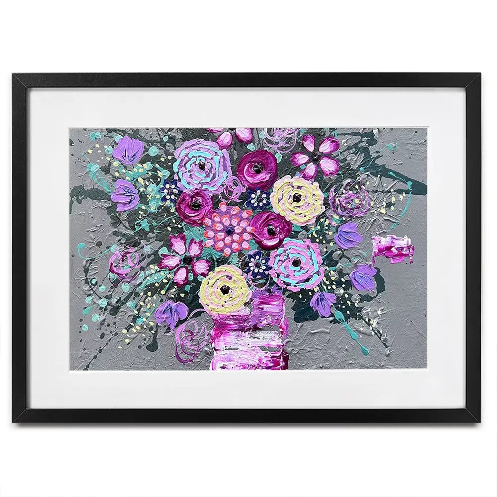 Wake Up And Smell The Roses Framed Art Print Wake Up And Smell The Roses Framed Art Print wall art product Jo Mulligan