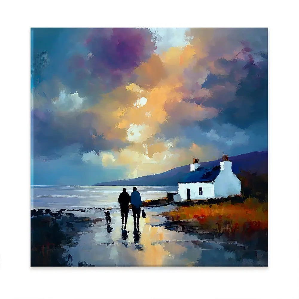 Westering Home Oversized Canvas Print Westering Home Oversized Canvas Print wall art product David Alexander Elder