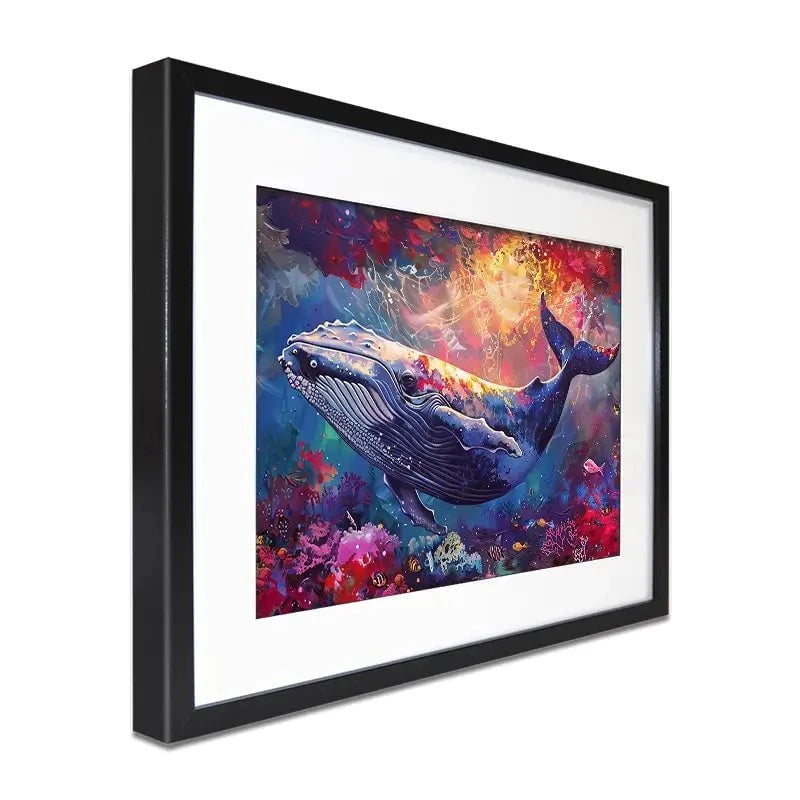 Whale Of A Time Framed Art Print Whale Of A Time Framed Art Print wall art product David Alexander Elder