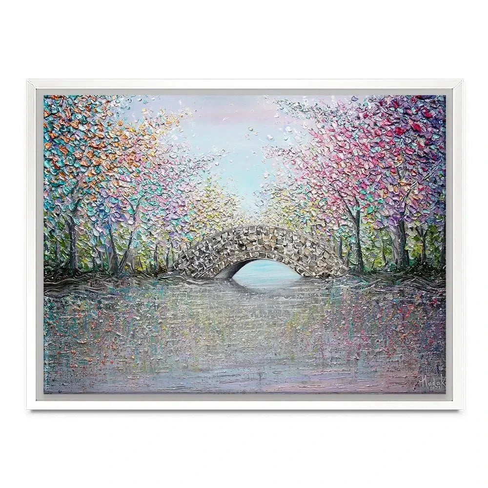What A Wonderful World Canvas Print What A Wonderful World Canvas Print wall art product Nada Khatib