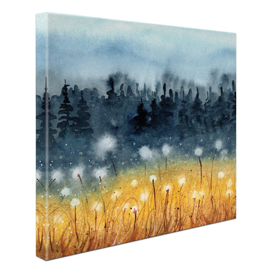 Wheat Field Square Canvas Print wall art product Tarasova Mariya / Shutterstock