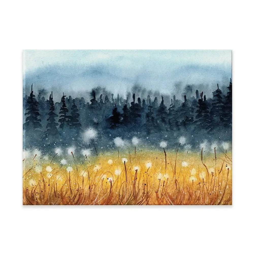 Wheat Fields Canvas Print Wheat Fields Canvas Print wall art product Tarasova Mariya / Shutterstock