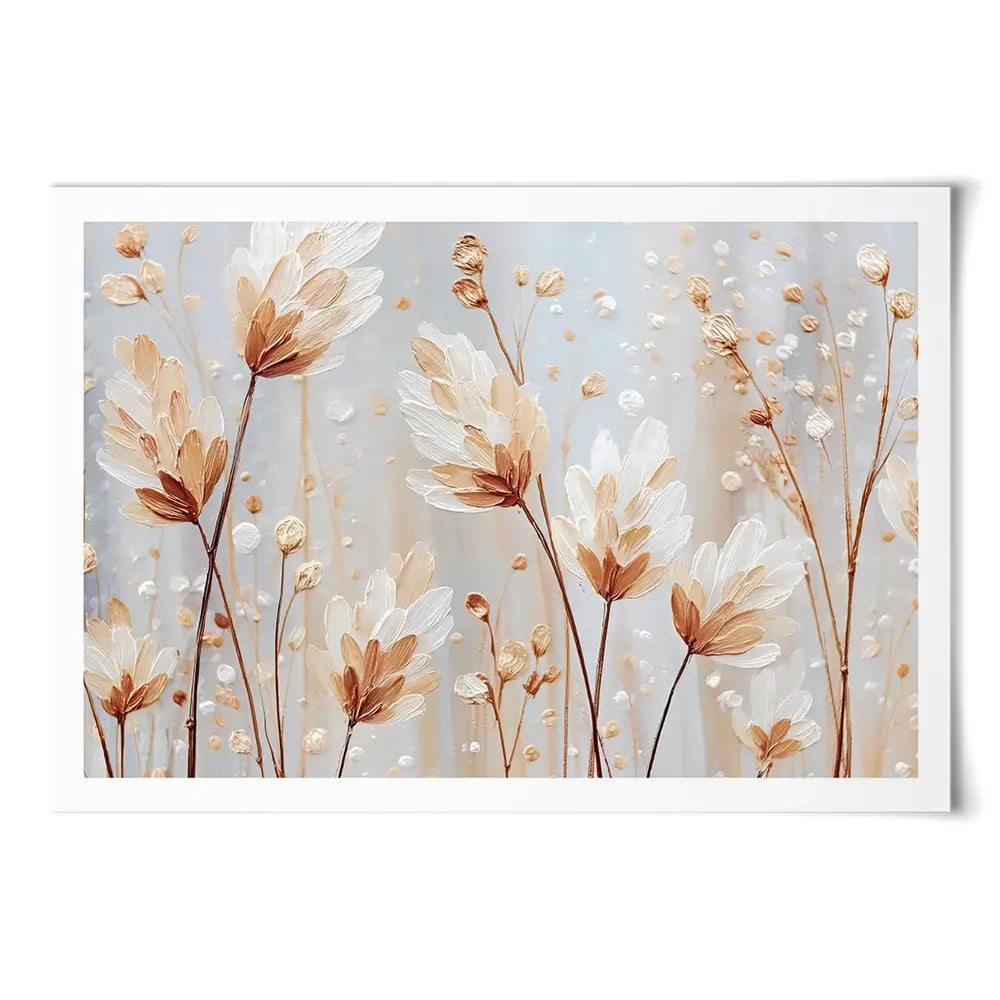 White Wild Grass Art Print White Wild Grass Art Print wall art product Gina Kelly - Independent