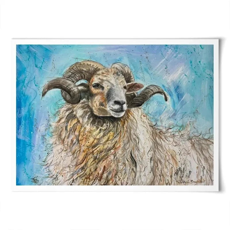 Wild And Woolly Art Print Wild And Woolly Art Print wall art product Jane Brookshaw