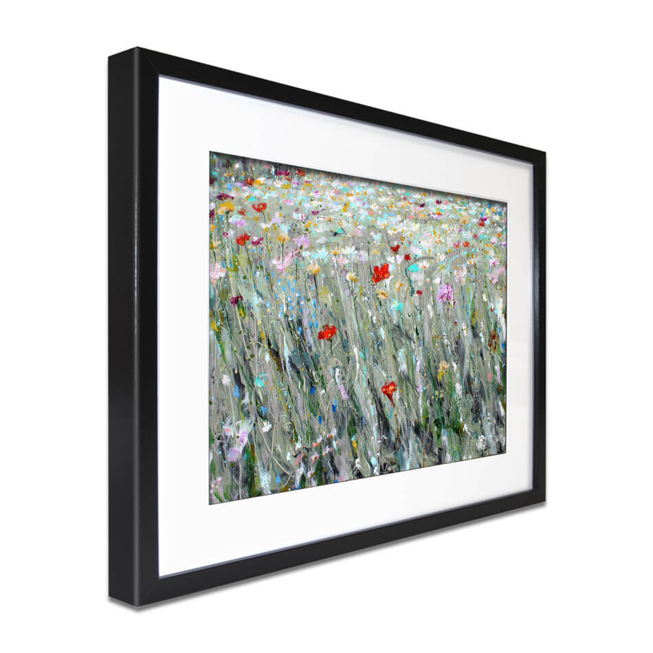 Wild Flower Space Framed Art Print Wild Flower Space Framed Art Print wall art product Studio Paint-Ing
