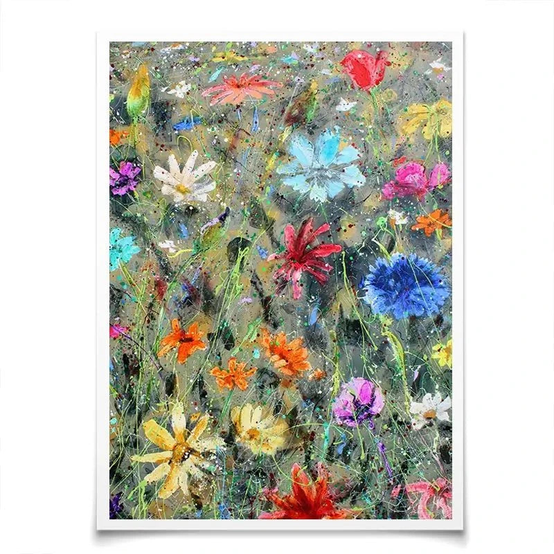 Wild Flowers Art Print Wild Flowers Art Print wall art product Studio Paint-Ing