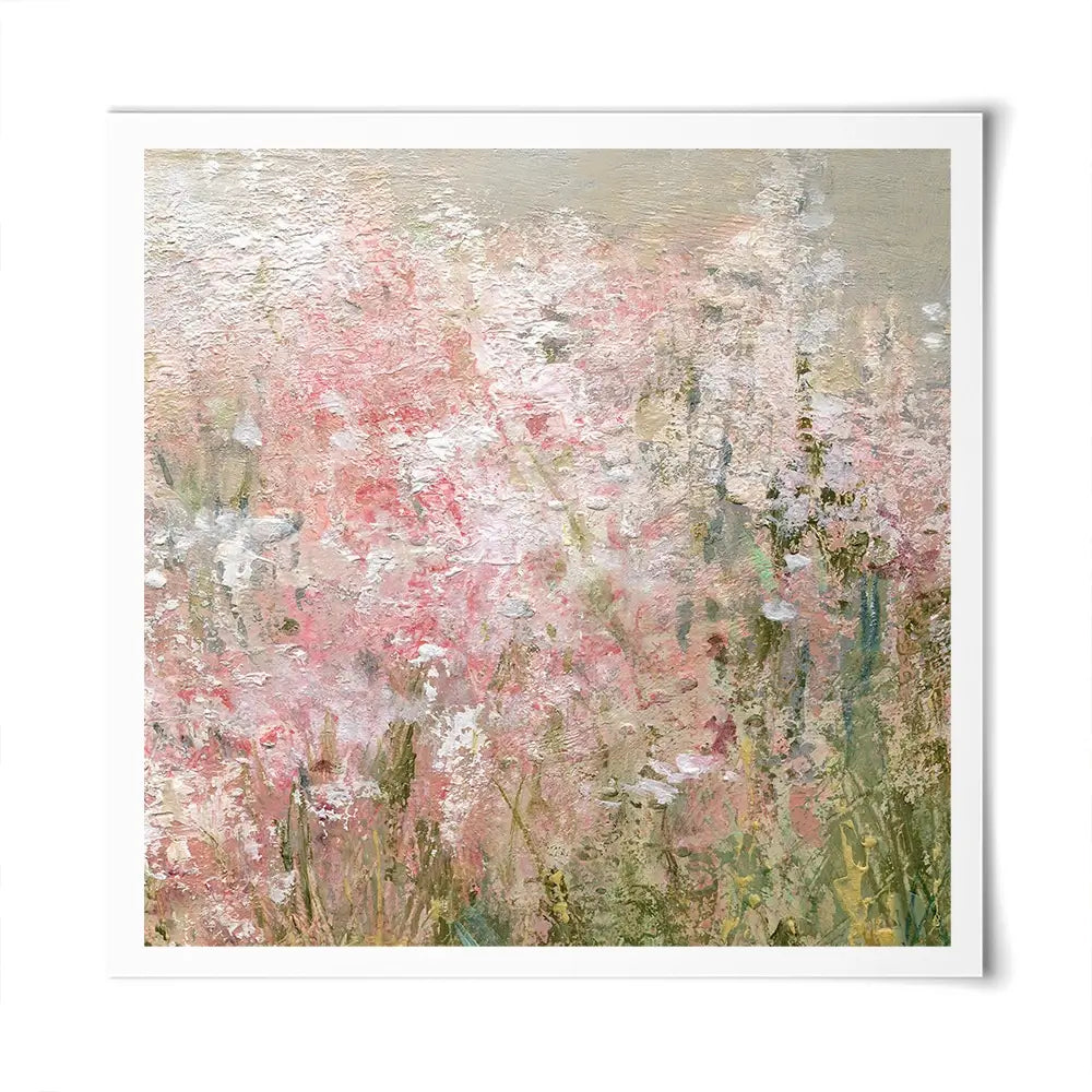 Wild Garden Square Art Print Wild Garden Square Art Print wall art product Carol Robinson
