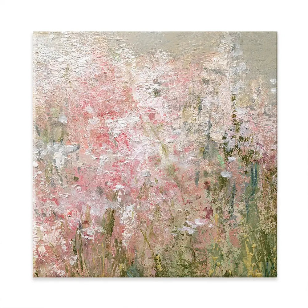 Wild Garden Square Canvas Print Wild Garden Square Canvas Print wall art product Carol Robinson