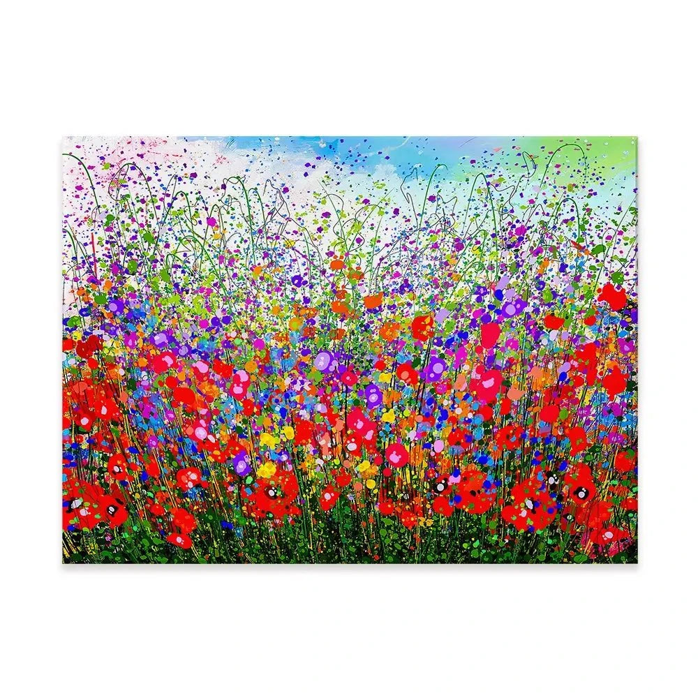 Wildflower Celebration Meadow Canvas Print Wildflower Celebration Meadow Canvas Print wall art product Lena Owens - Independent