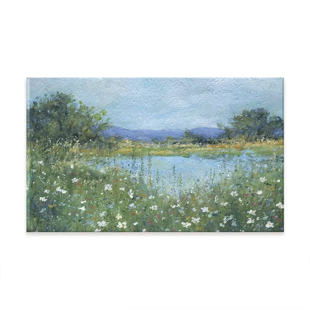 Wildflower Lake Oversized Canvas Print Wildflower Lake Oversized Canvas Print wall art product Carol Robinson