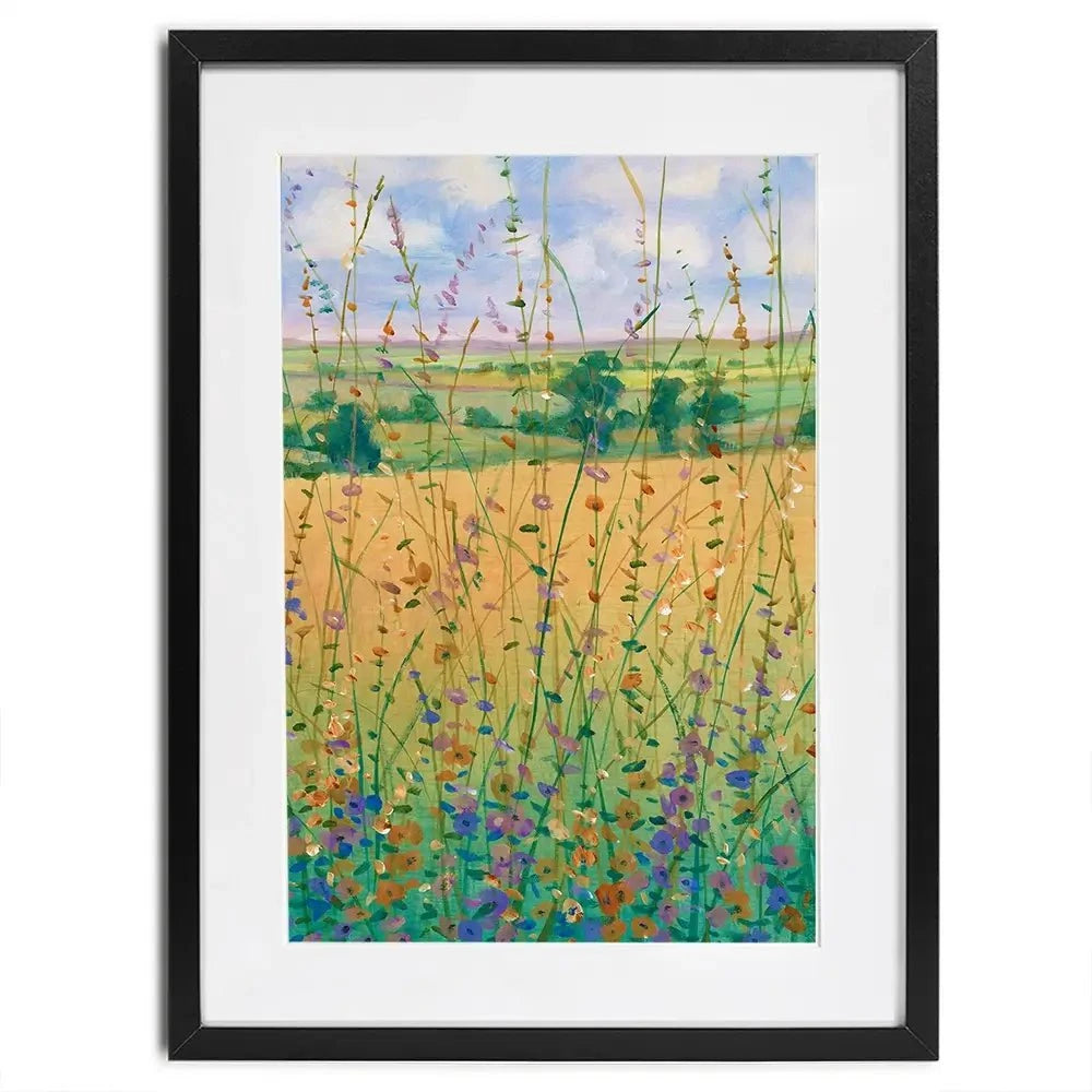 Wildflower Path Framed Art Print Wildflower Path Framed Art Print wall art product Tim O'Toole
