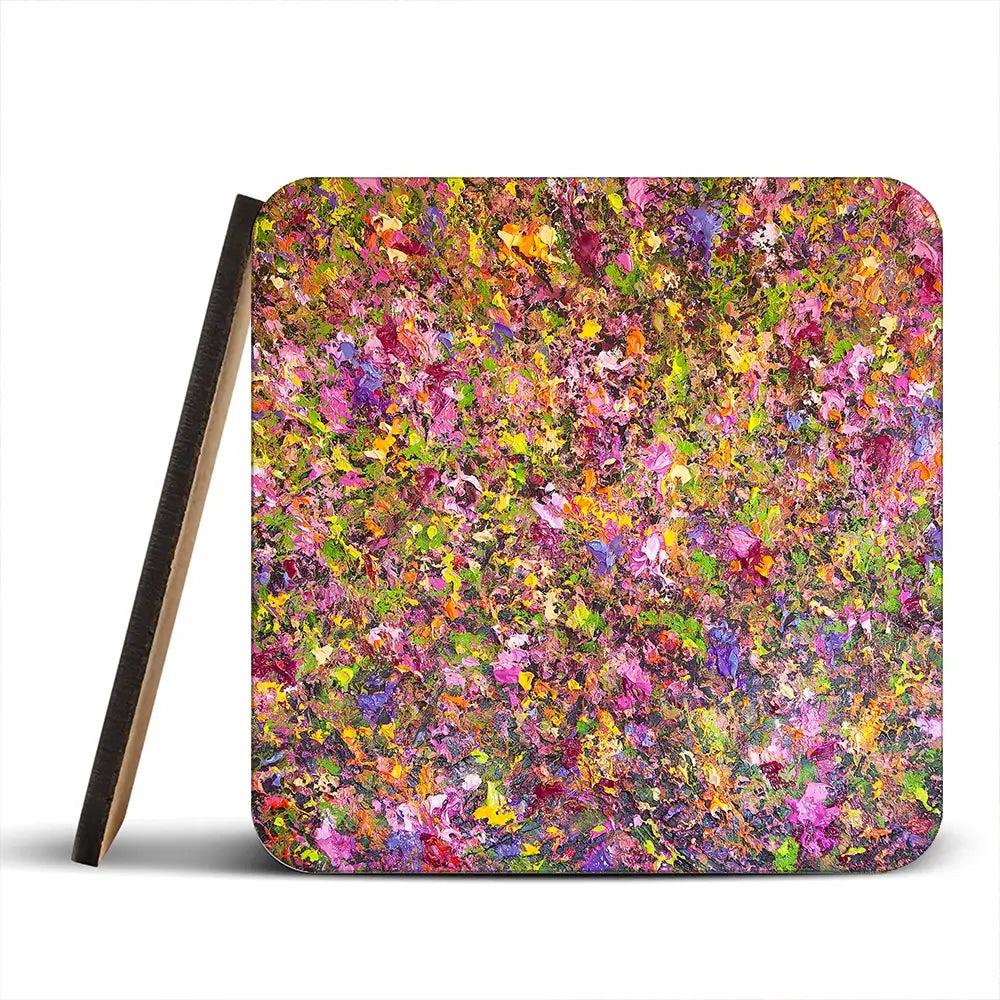 Wildflower Symphony Coaster Set Wildflower Symphony Coaster Set wall art product Osnat Tzadok