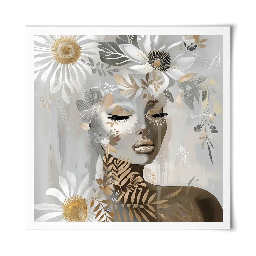 Wildlace Square Art Print Wildlace Square Art Print wall art product Bella Eve