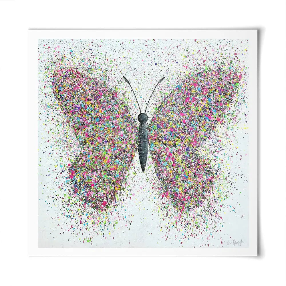 Wings Of Love Square Art Print Wings Of Love Square Art Print wall art product Jo Gough
