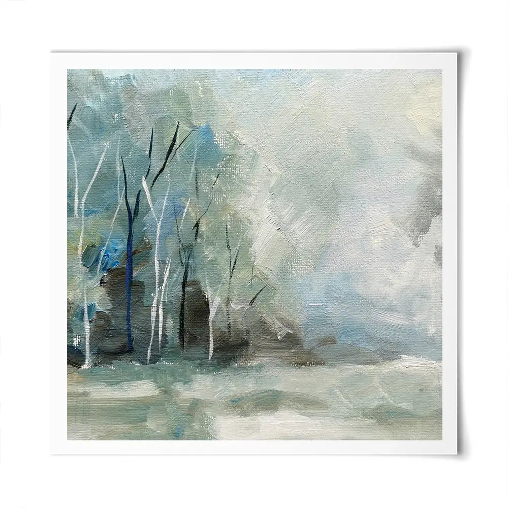 Winter Tones Square Art Print Winter Tones Square Art Print wall art product Galarta / Shutterstock