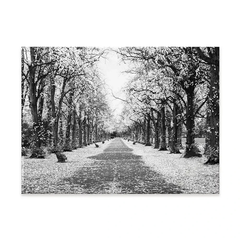 Winters Walk Canvas Print Winters Walk Canvas Print wall art product Aimee Linzi