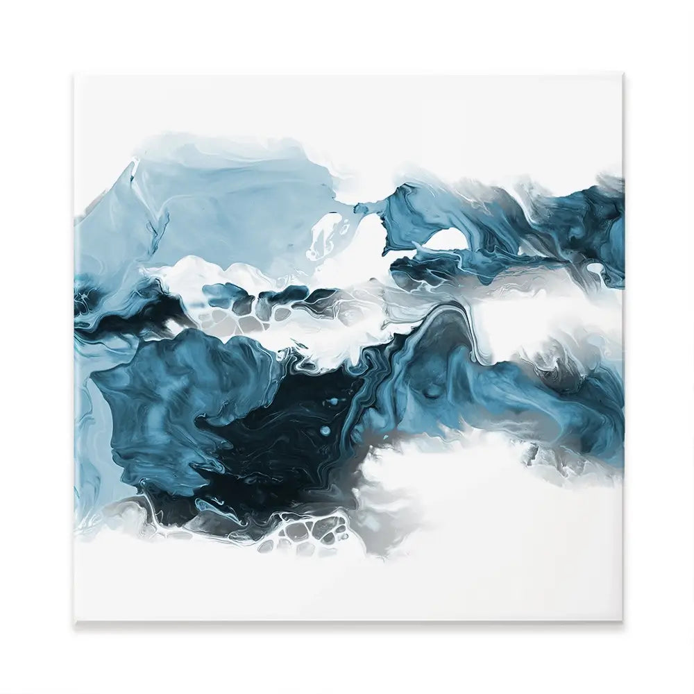 Wispy Blue Square Canvas Print Wispy Blue Square Canvas Print wall art product allart / Shutterstock