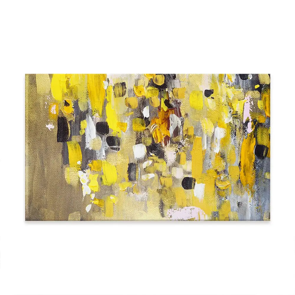 Yellow Abstract Oversized Canvas Print Yellow Abstract Oversized Canvas Print wall art product Art Print Shop