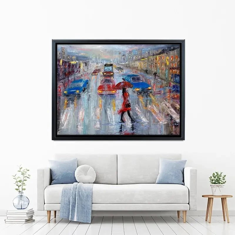 Zebra Crossing Canvas Print Zebra Crossing Canvas Print wall art product Boyan Dimitrov / Shutterstock