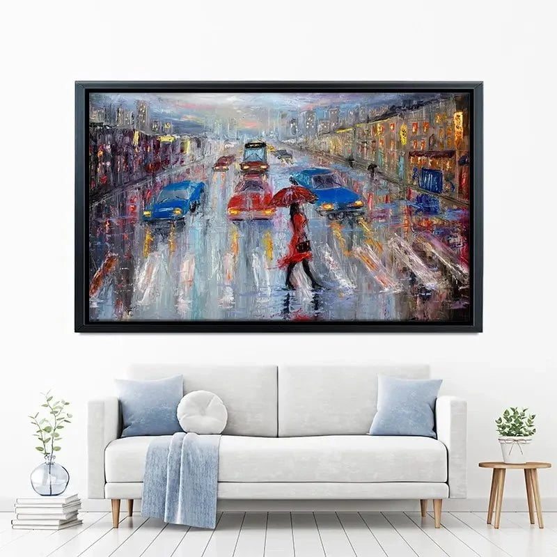 Zebra Crossing Canvas Print Zebra Crossing Canvas Print wall art product Boyan Dimitrov / Shutterstock