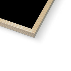 Blue Purple Lips Framed Print