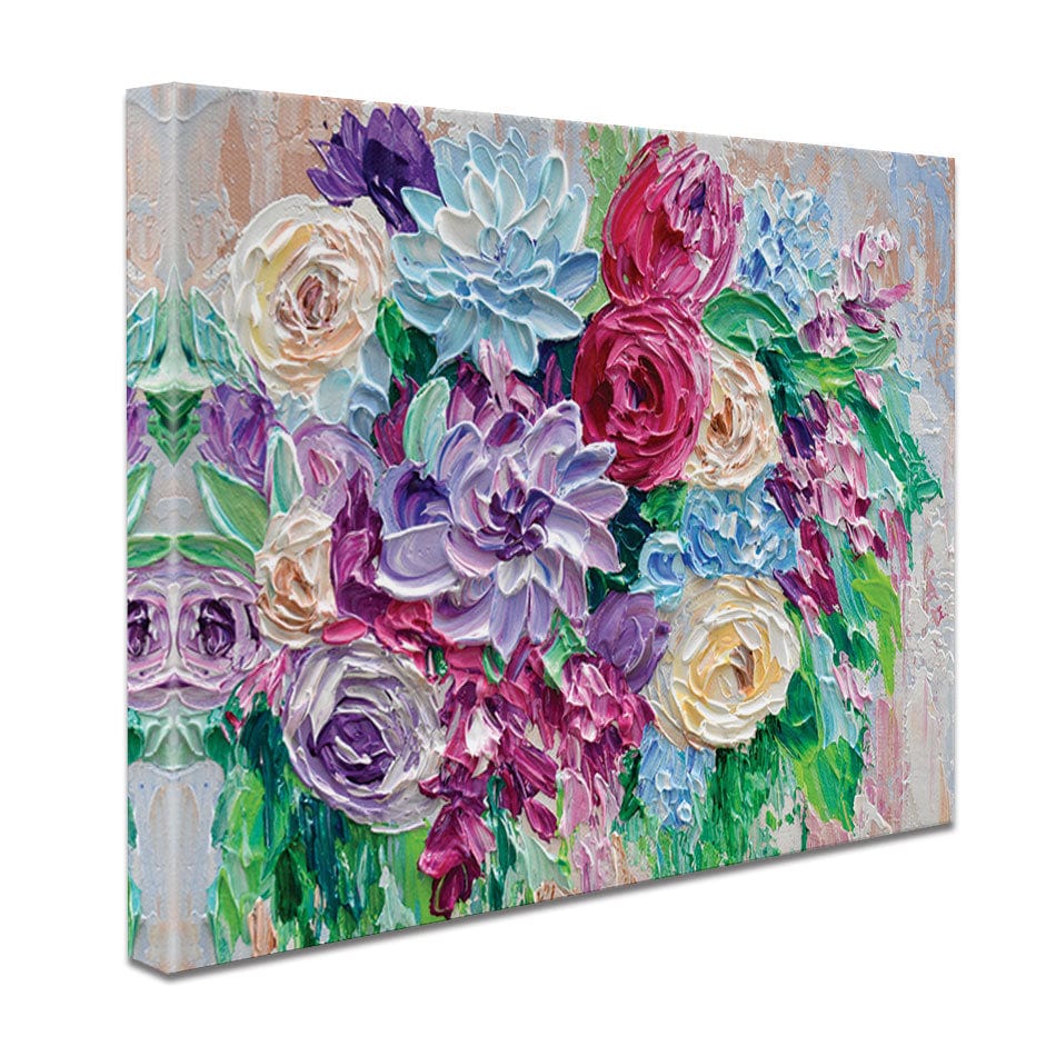 Bouquet Canvas Print wall art product Olga Tkachyk