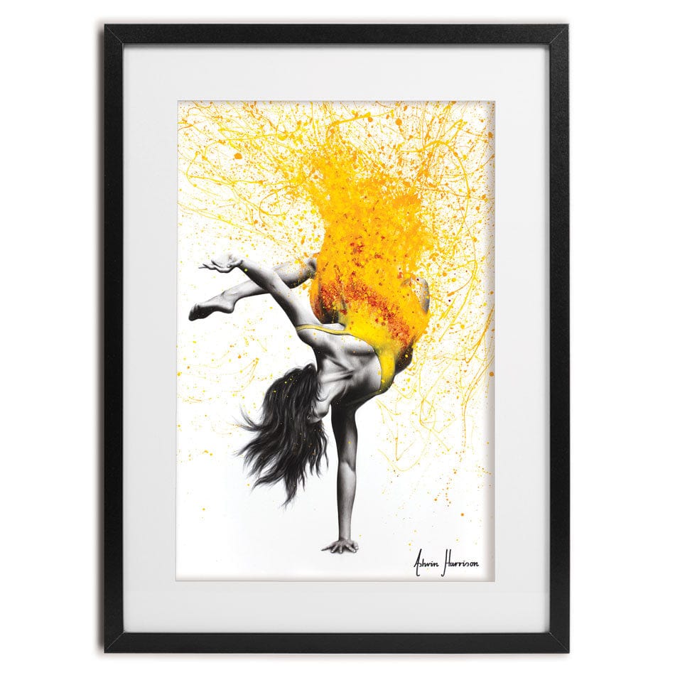 Break Into Dance Framed Art Print wall art product Ashvin Harrison