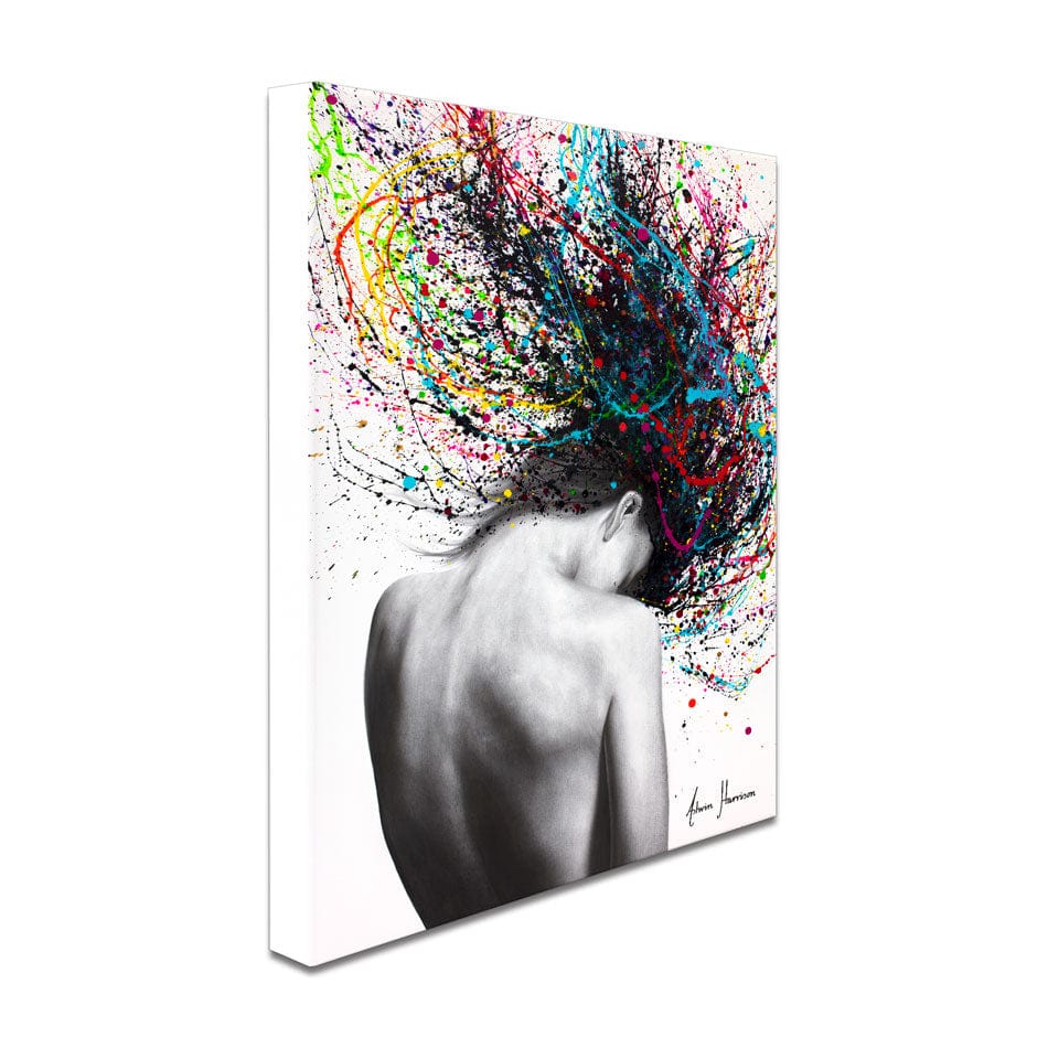 Cerebral Swirl Canvas Print wall art product Ashvin Harrison