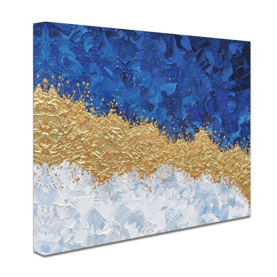 Gold Print Canvas Print wall art product Olga Tkachyk