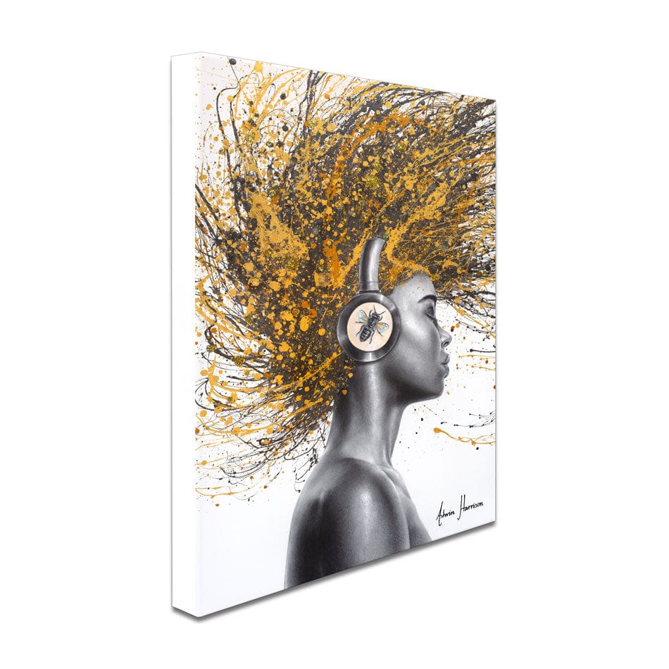Honey Melody Canvas Print wall art product Ashvin Harrison