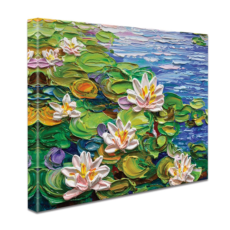 Lillies Canvas Print wall art product Olga Tkachyk