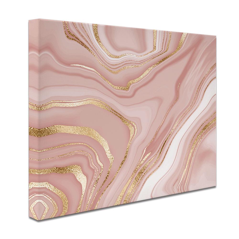 Marbled Rose Canvas Print wall art product NikaMooni / Shutterstock