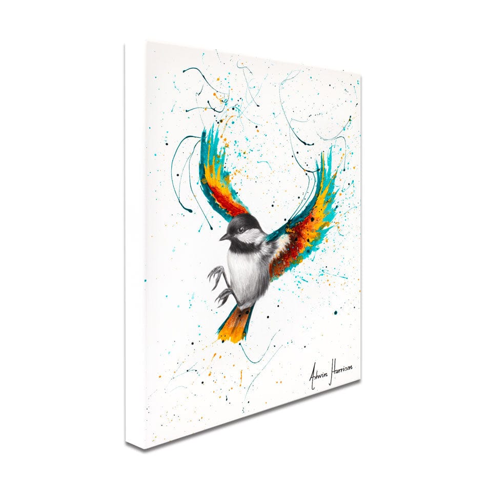 Solo Sounds Bird Canvas Print wall art product Ashvin Harrison
