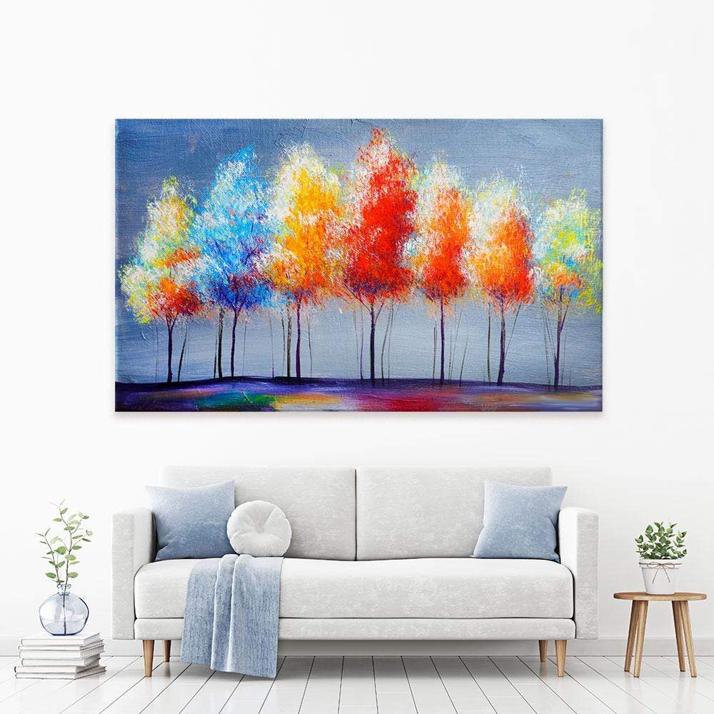 Trees Canvas Print wall art product Valenty / Shutterstock
