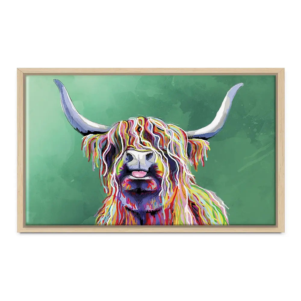 BROUILLON Impression sur toile grand format