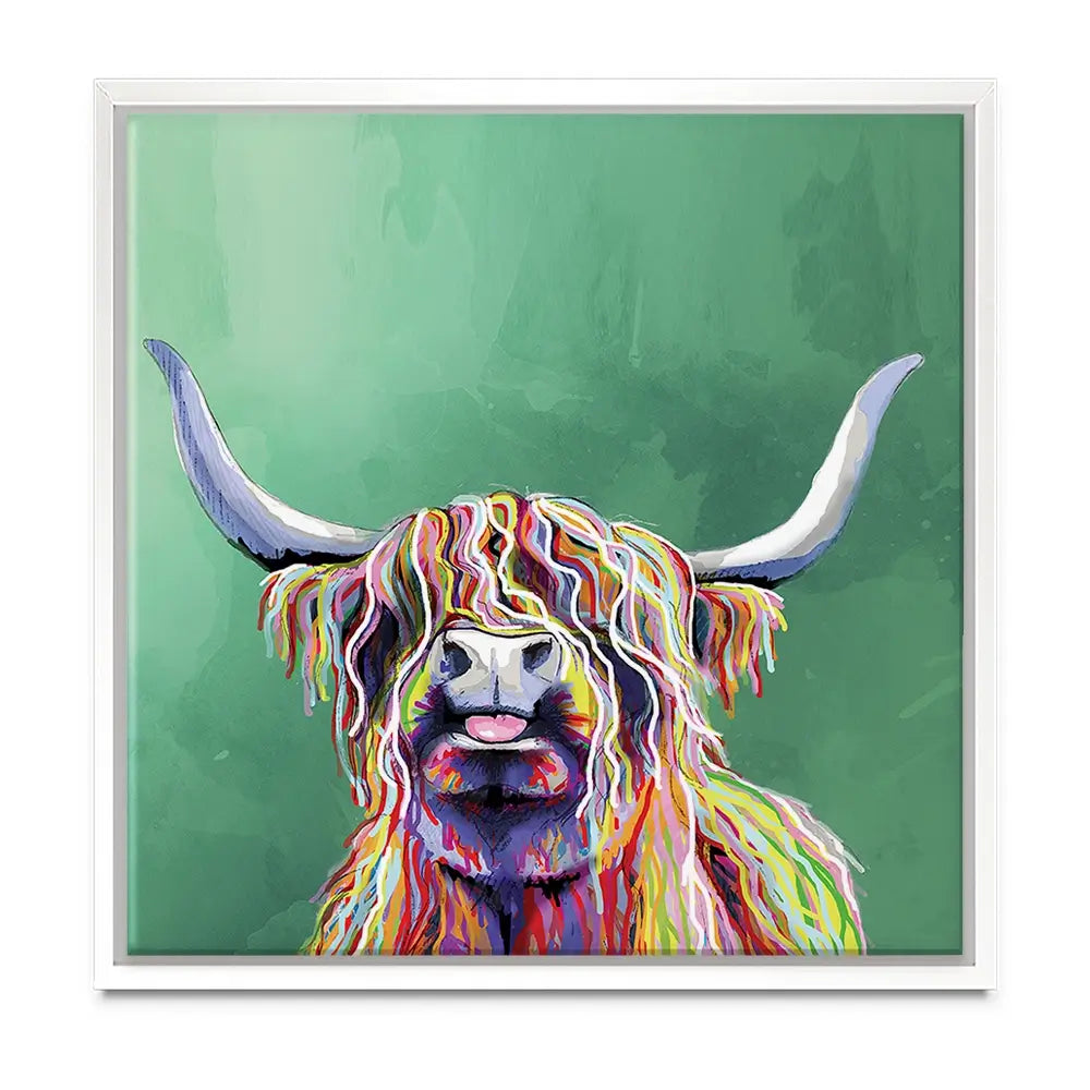 BROUILLON Impression sur toile grand format