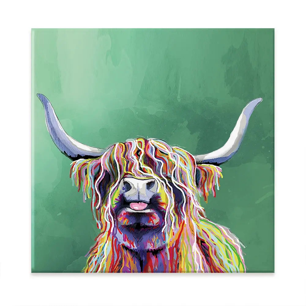 BROUILLON Impression sur toile grand format