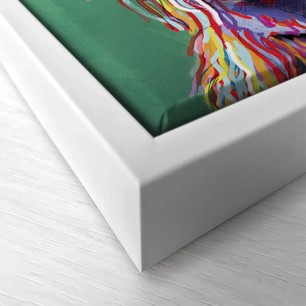 BROUILLON Impression sur toile grand format