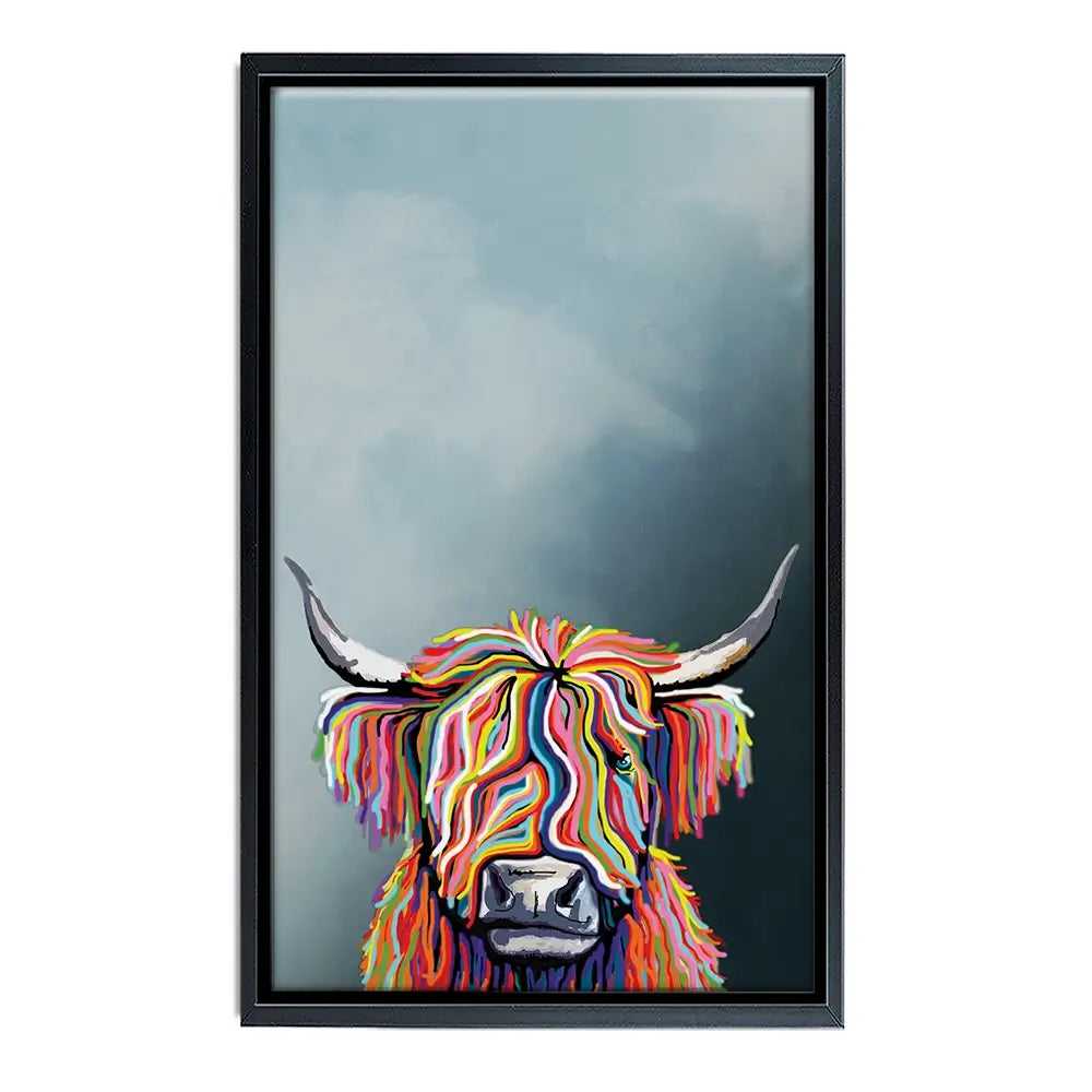 Multicoloured Coo Canvas Print Multicoloured Coo Canvas Print wall art product Independent