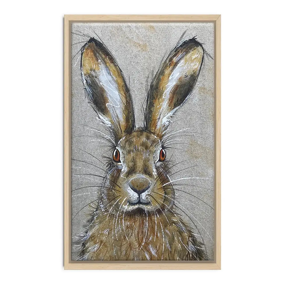 Harriet The Hare Canvas Print Harriet The Hare Canvas Print wall art product Jane Brookshaw