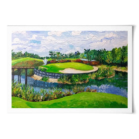 Golf Art Print