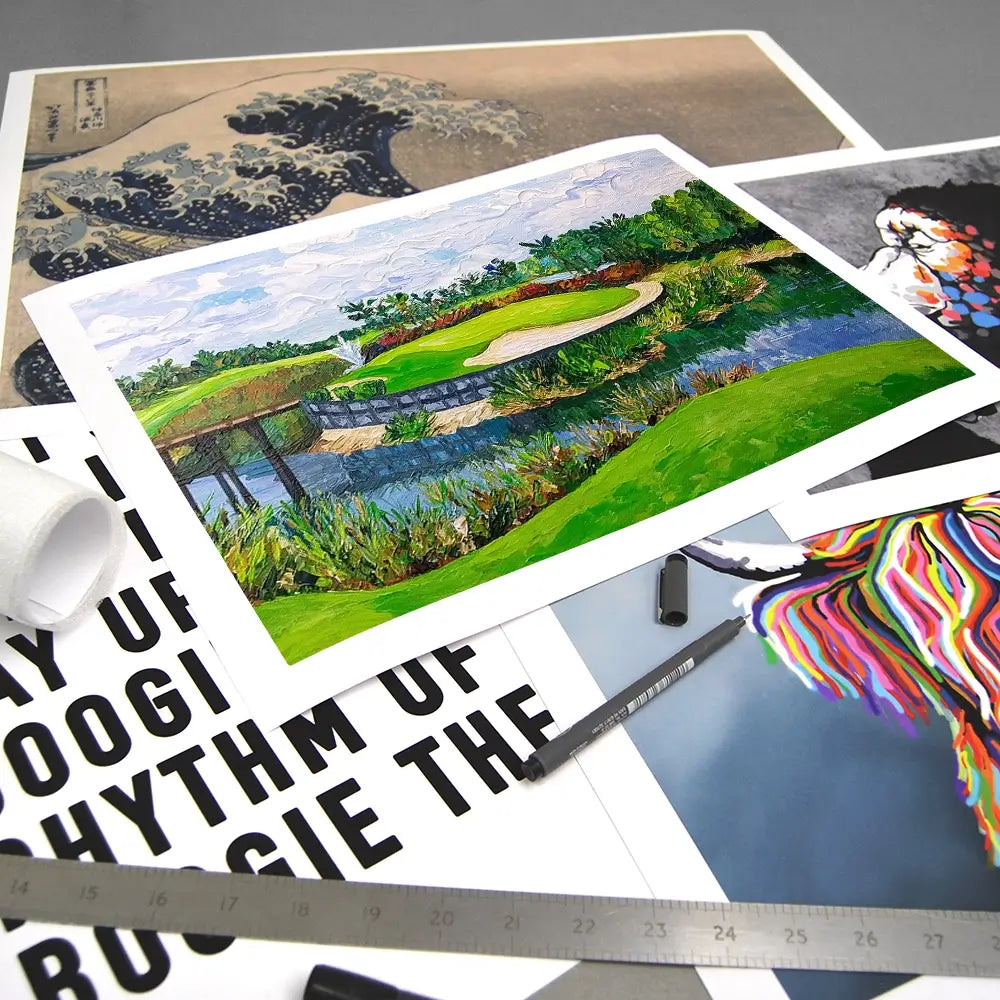 Golf Art Print