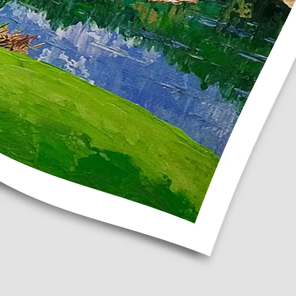 Golf Art Print