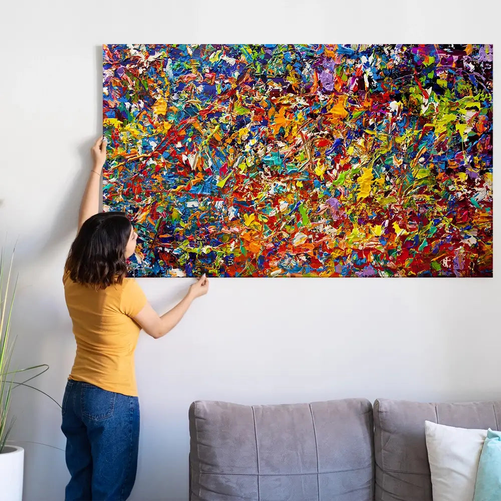 20 Million Things To Do Oversized Canvas Print 20 Million Things To Do Oversized Canvas Print wall art product Osnat Tzadok