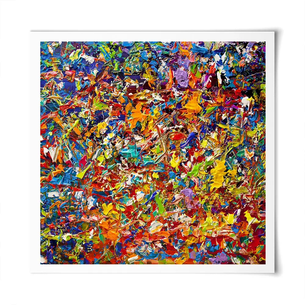 20 Million Things To Do Square Art Print 20 Million Things To Do Square Art Print wall art product Osnat Tzadok