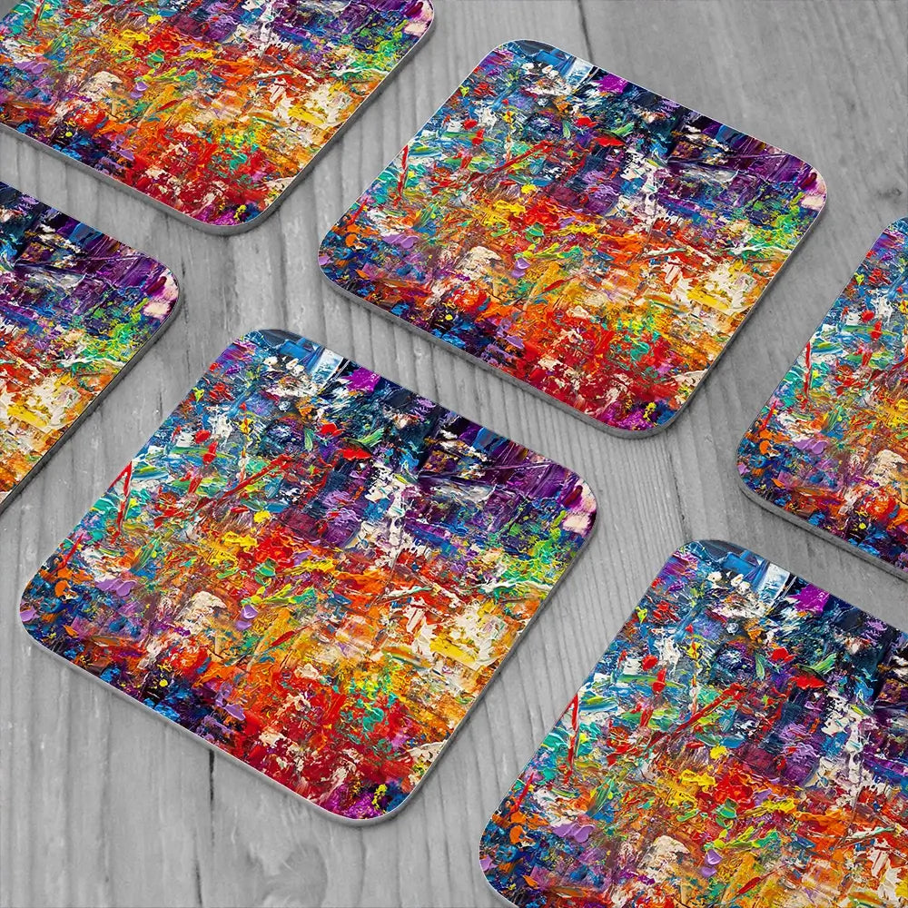 20 More Million Things To Do Coaster Set 20 More Million Things To Do Coaster Set wall art product Osnat Tzadok