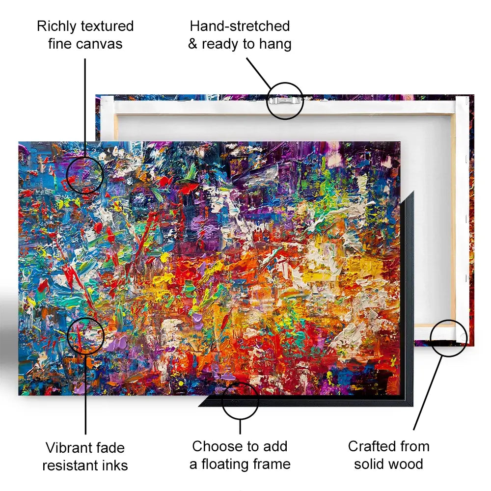 20 More Million Things To Do Oversized Canvas Print 20 More Million Things To Do Oversized Canvas Print wall art product Osnat Tzadok